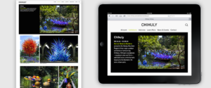 Chihuly desktop and tablet